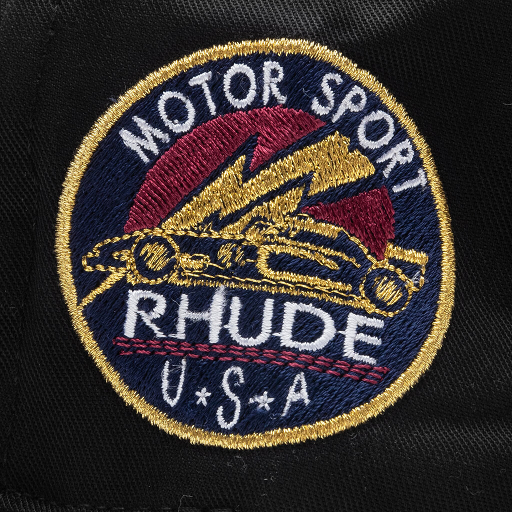 Racing Crest Hat - Black