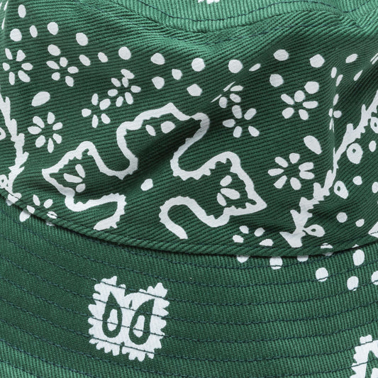 Rhepurposed Bucket Hat - Green