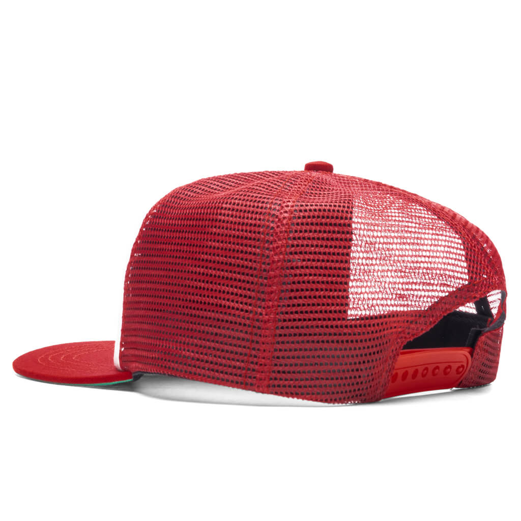 Speedmark Trucker - Red/Off White