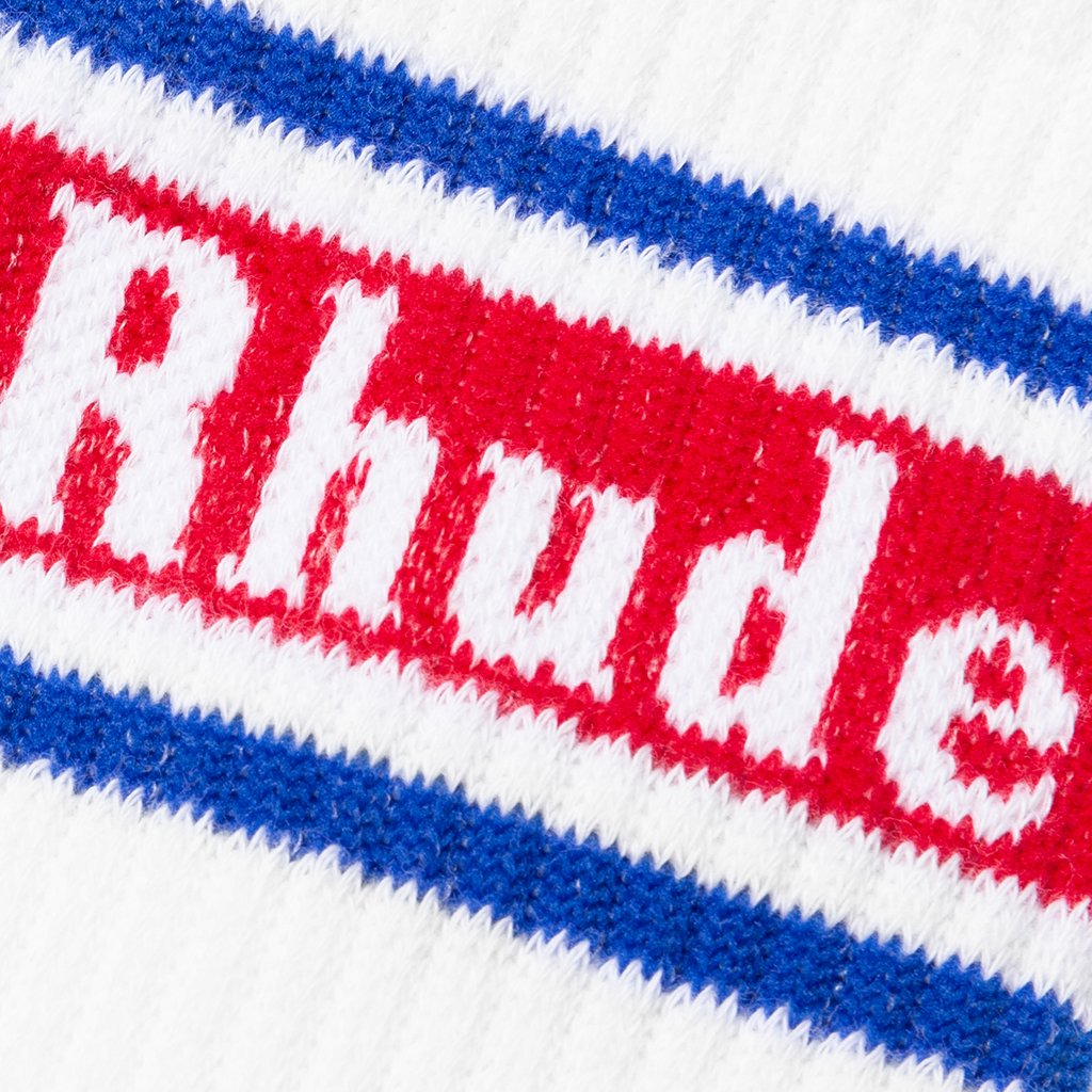 Vintage Logo Sock - White/Red/Blue