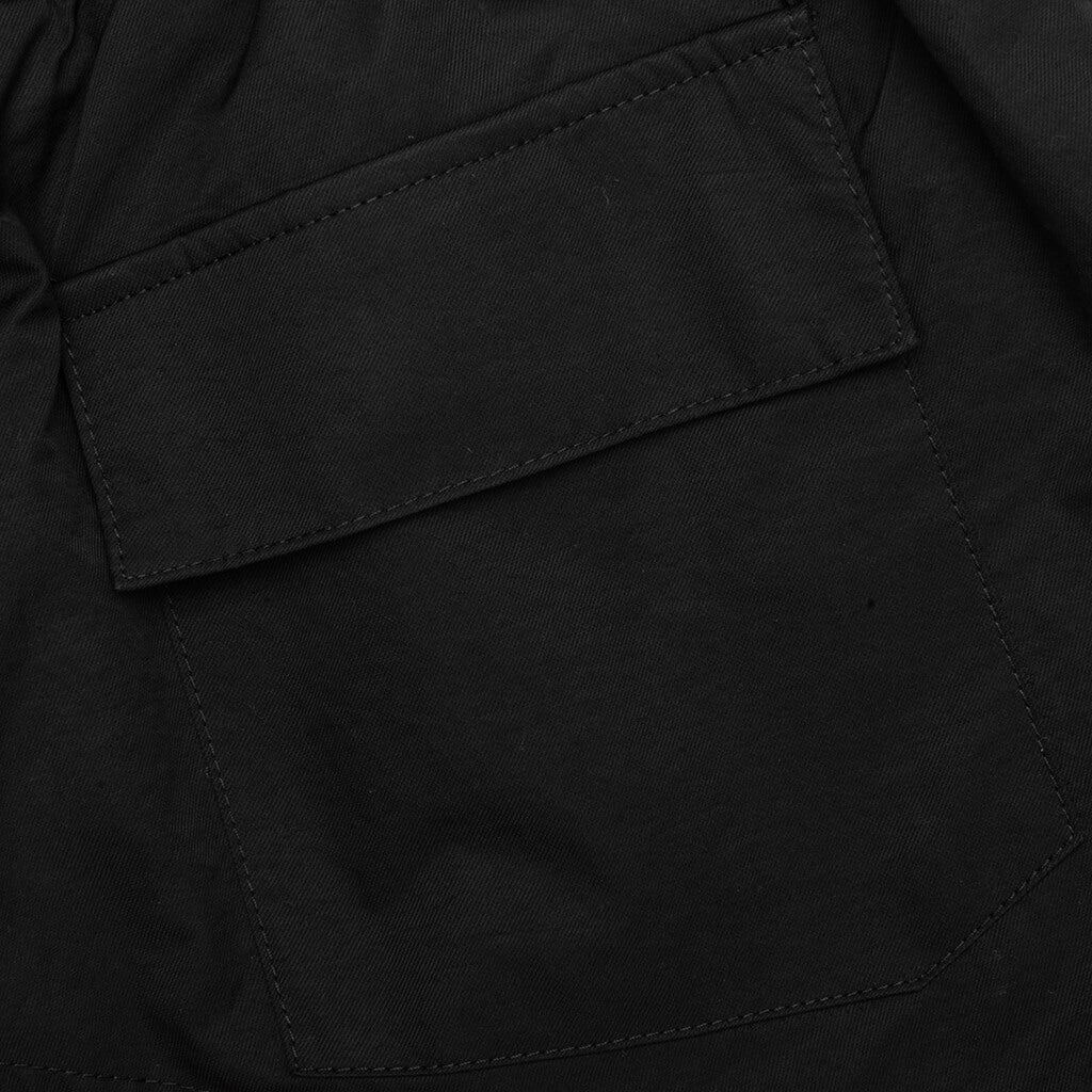 Yachting Short - Black/Maroon