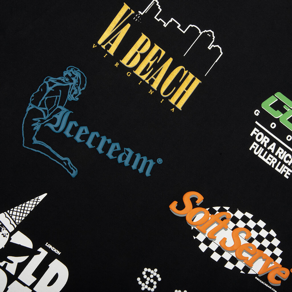Rich S/S Knit Tee - Black