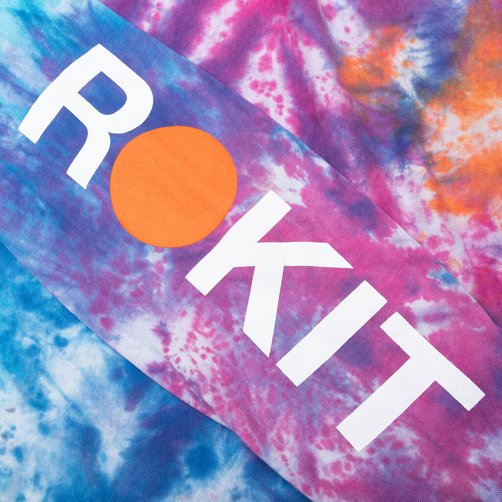 Abstract L/S Tee - Purple