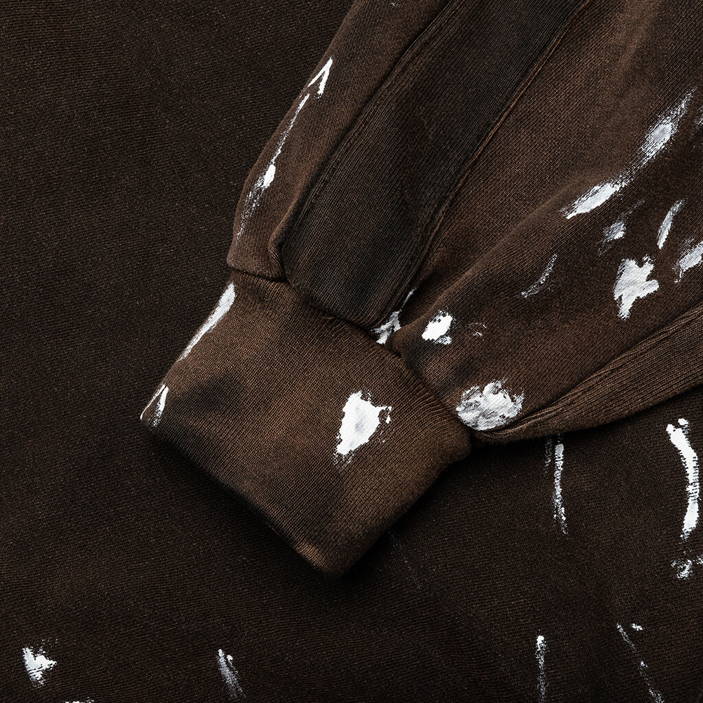 Rose Zip Hoodie - Welder Brown
