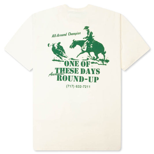Round Up T-Shirt - Bone