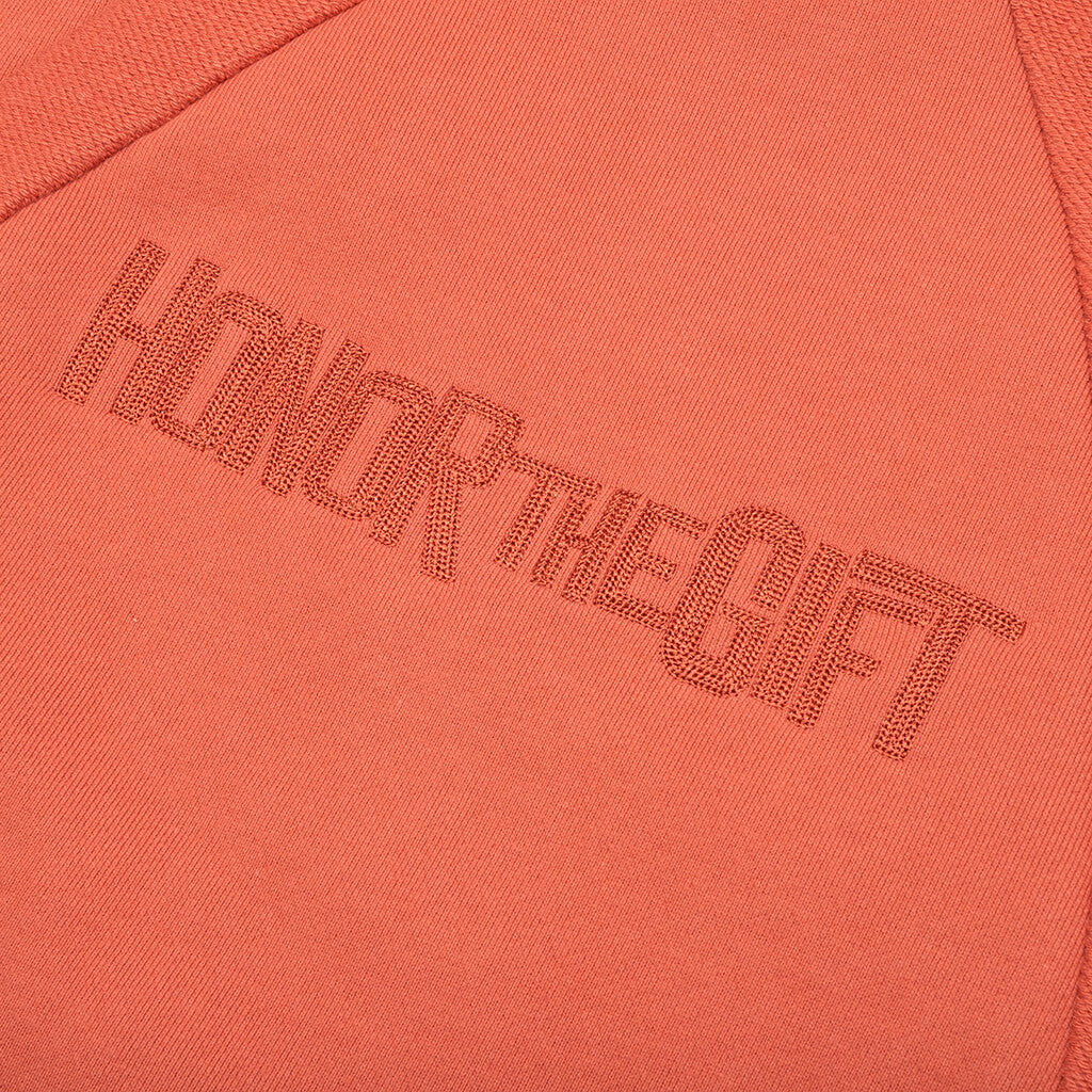 S/S Panel Terry Jumper -Brick