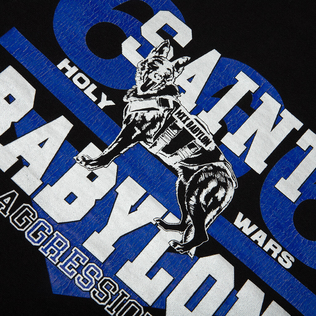 Saint M6 x Babylon Triple 6'x Dog Hoodie - Black