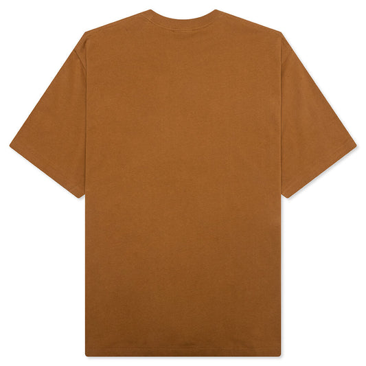 STA Houndstooth College Relaxed Fit Tee - Brown