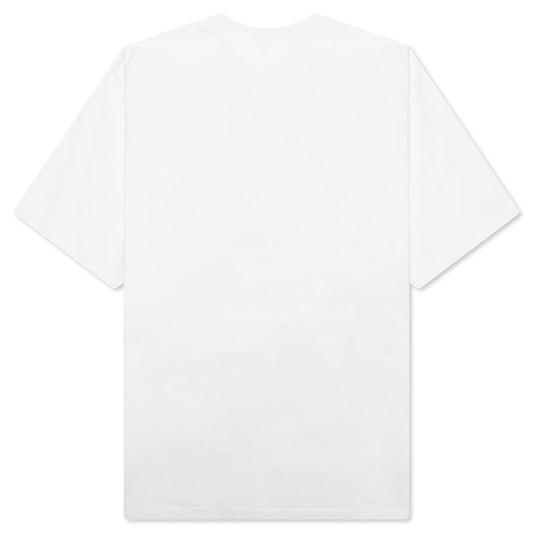STA Houndstooth College Relaxed Fit Tee - White