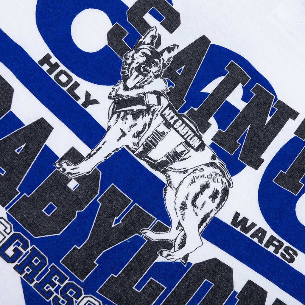 Saint M6 x Babylon Triple 6'x Dog S/S Tee - White