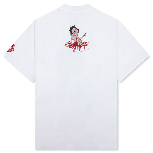 Saint M6 x Betty Boop Pose S/S Tee - White