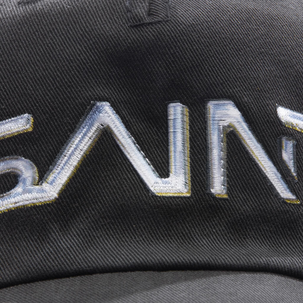 Saint M6 x Sorayama Logo Font Cap - Black