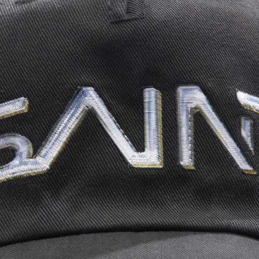 Saint M6 x Sorayama Logo Font Cap - Black