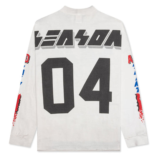 Moto L/S T-Shirt - White