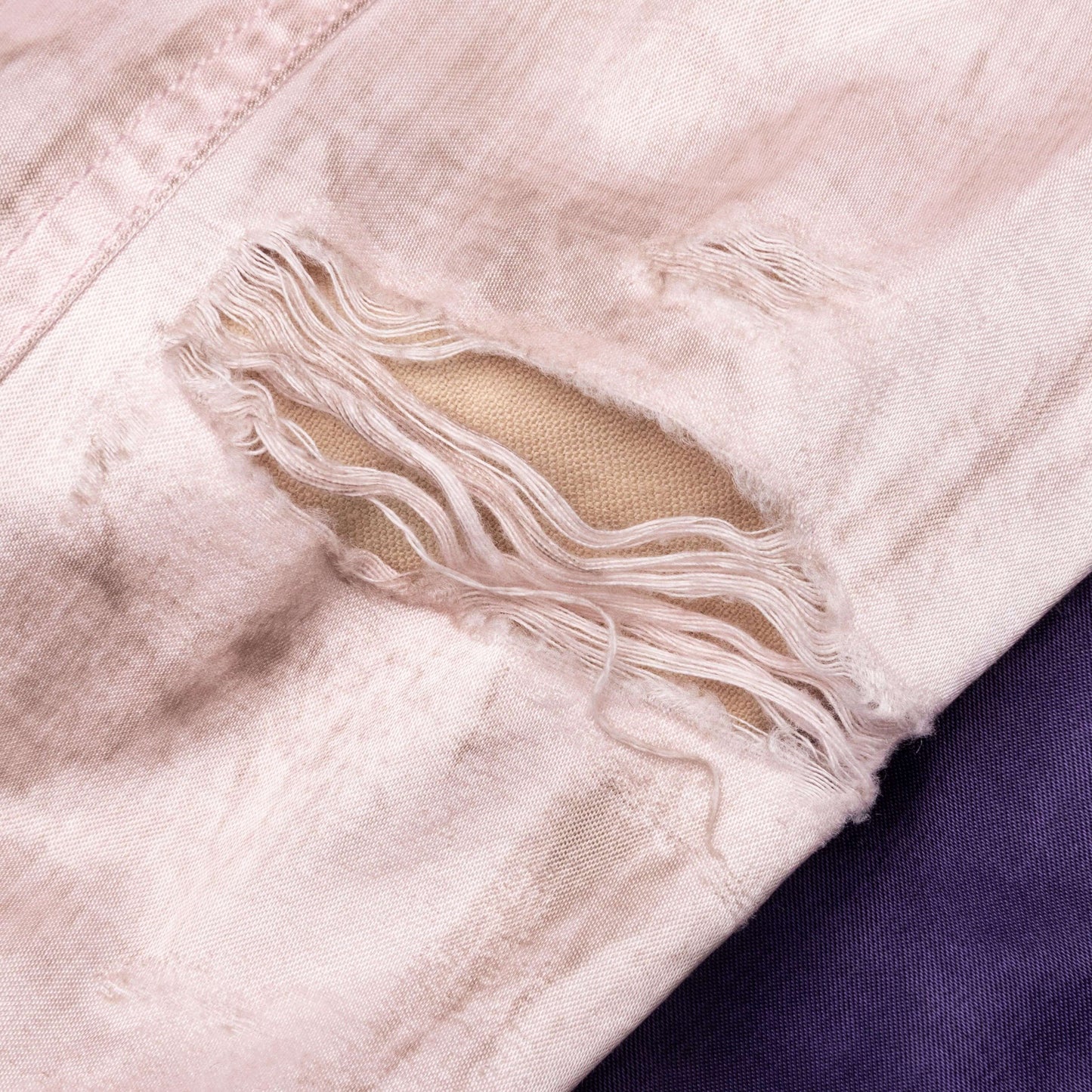 Saint Michael Stadium Jacket - Purple/Pink