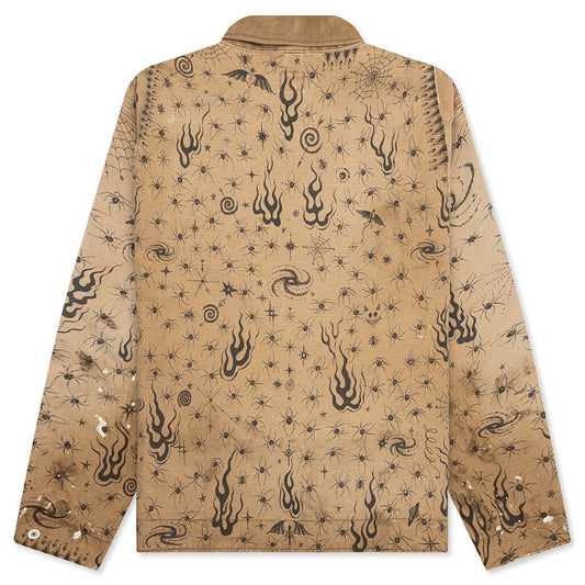 Saint Michael x Dr.Woo Mx6 Detroit Jacket - Beige