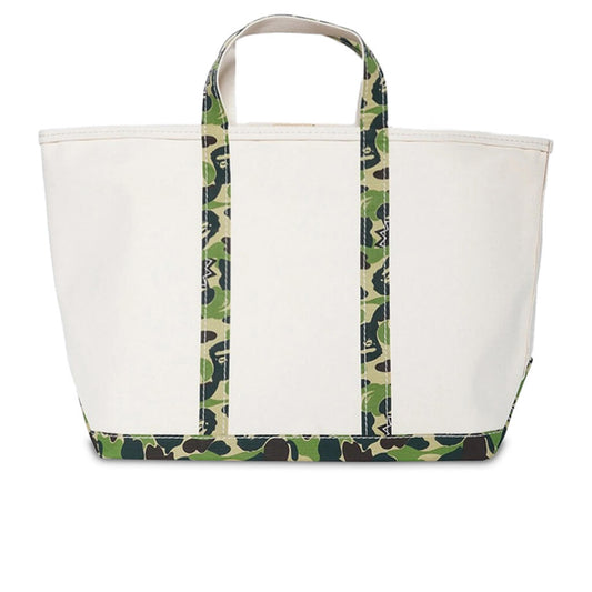 Saint Michael x A Bathing Ape Large Tote Bag - White/Camo
