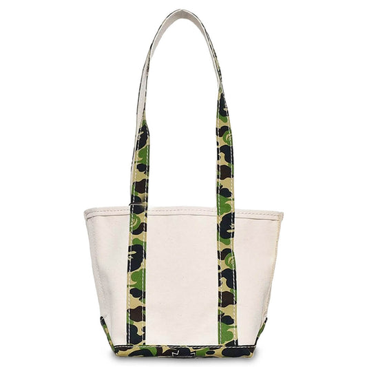 Saint Michael x A Bathing Ape Small Tote Bag - White/Camo