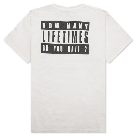 Saint Michael x Denim Tears Lives Tee S/S Tee - White