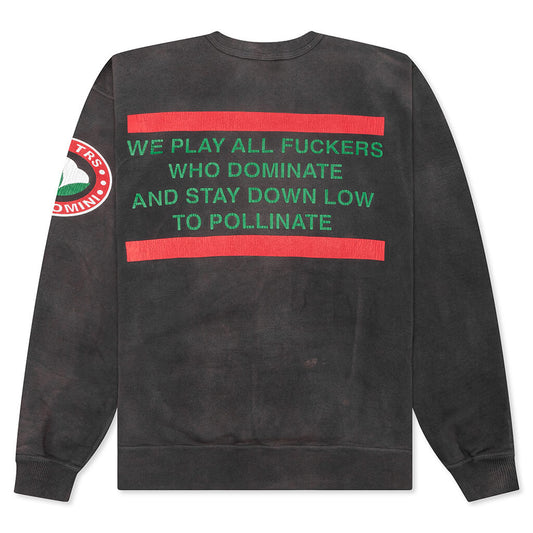 Saint Michael x Denim Tears STTRS Sweatshirt - Black