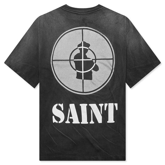 Saint Michael x Public Enemy Saint Enemy S/S Tee - Black