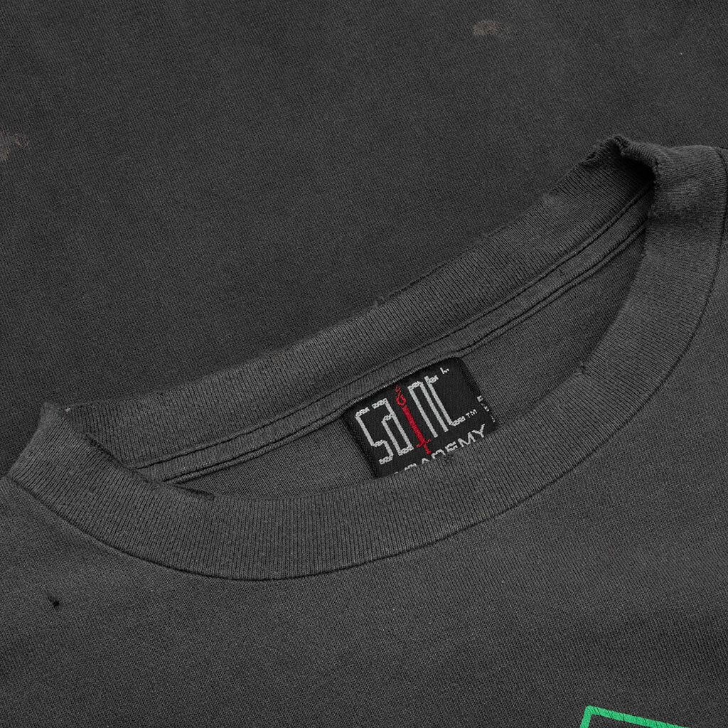 Saint Michael x Shermer Academy Saint Room L/S Tee - Black