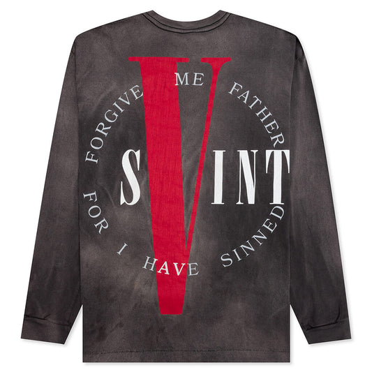 Saint Michael x Vlone L/S T-Shirt - Black