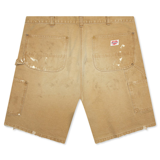 Double Knee Shorts - Beige