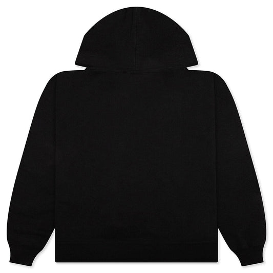 Ribbon Saint Hoodie - Black