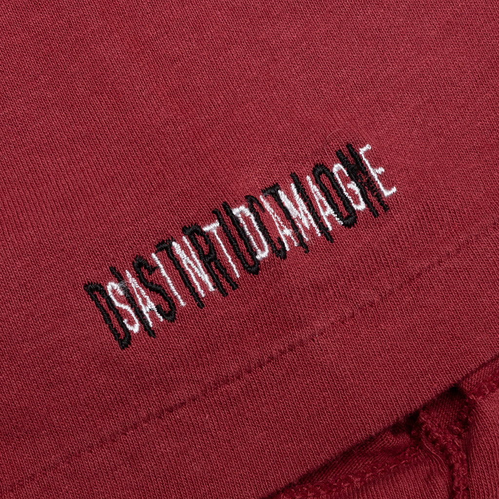 Saint Damage S/S Tee - Burgundy