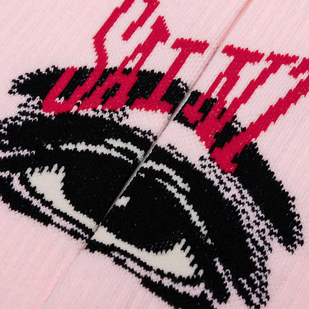 Saint Eye Socks - Pink