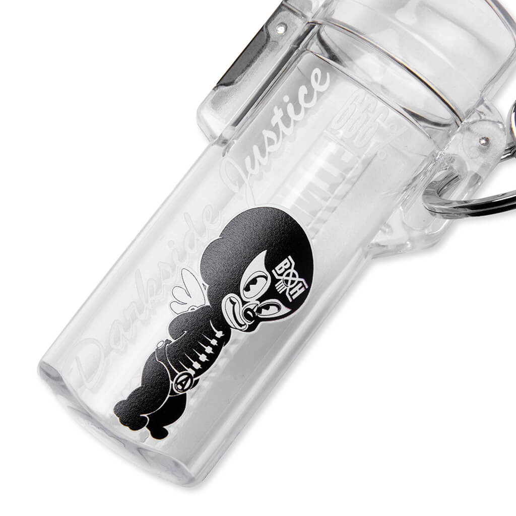 Saint M6 x Bounty Hunter Mask Mic Lighter Case - Clear