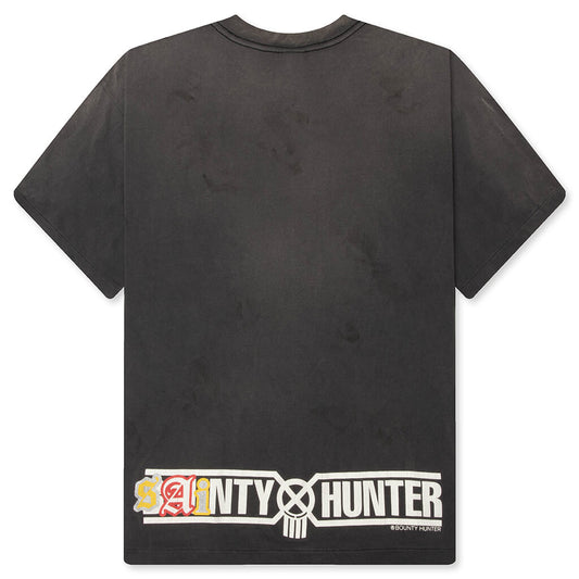 Saint M6 x Bounty Hunter Sainty Hunter S/S T-Shirt - Black