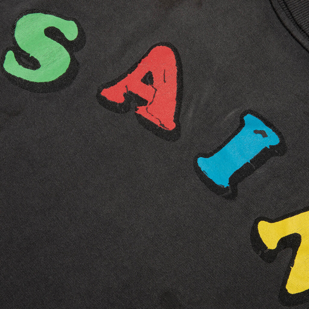 Saint M6 x Jamie Reid Vote F Light S/S T-Shirt - Black