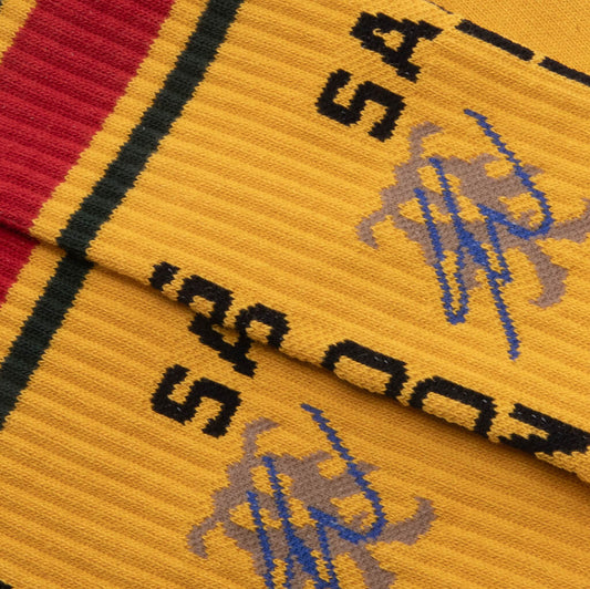 Saint M6 x Sean Wotherspoon 'Saint SW' Socks - Yellow