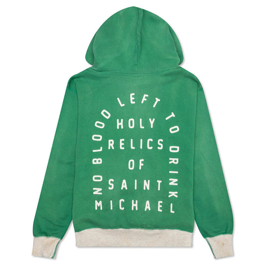 Hoodie - Green/Grey