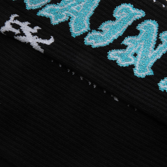 Saint Socks - Black/Blue