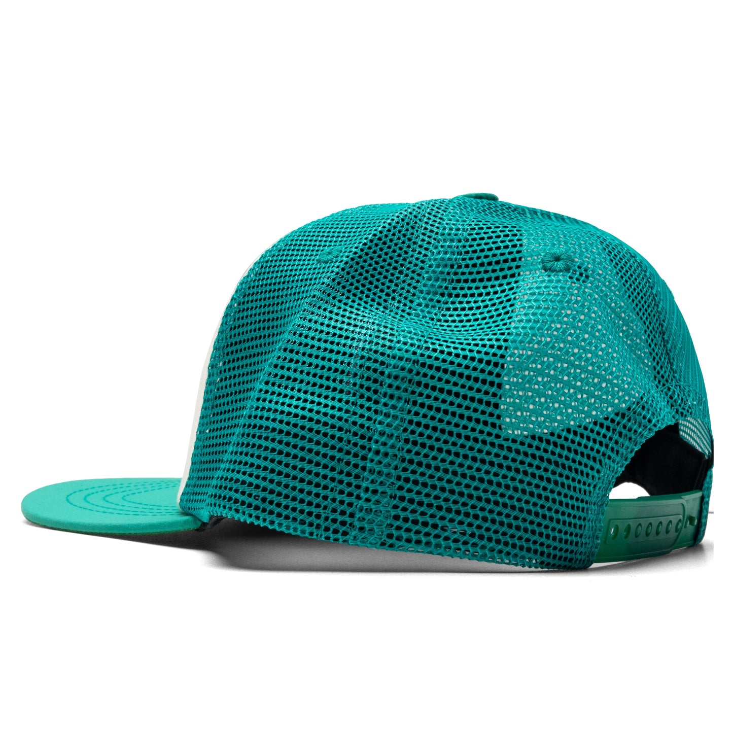 Sardines Trucker Hat - Cream/Teal