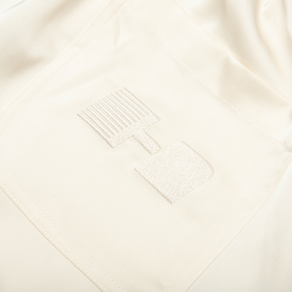 Satin Drawcord 7" Shorts - Sand