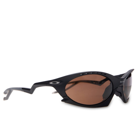 Satisfy Running x Oakley Plantaris - Matte Black/Prizm Bronze