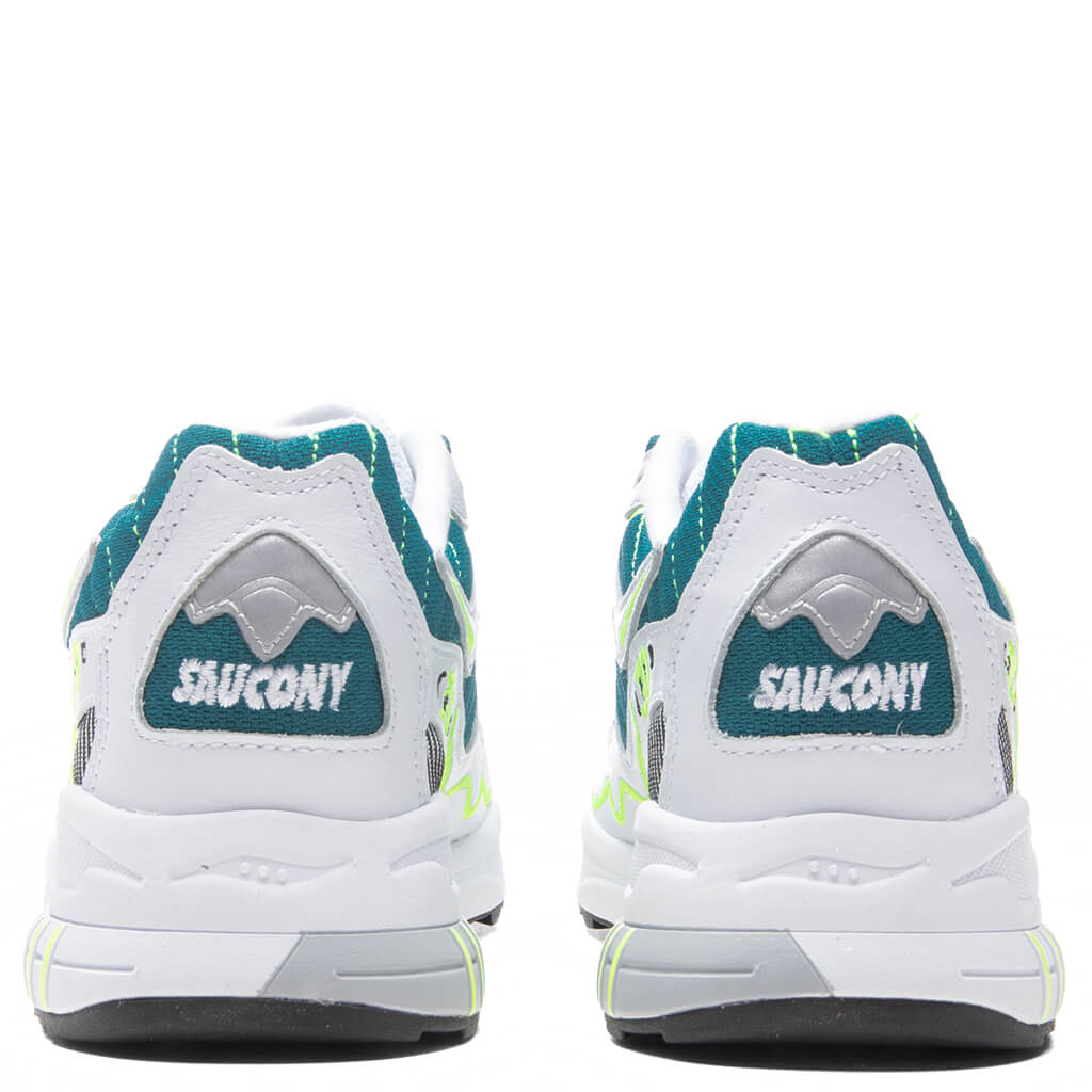 3D Grid Hurricane - White/Green