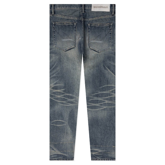 Savage Denim Dp Mid Pants - Indigo