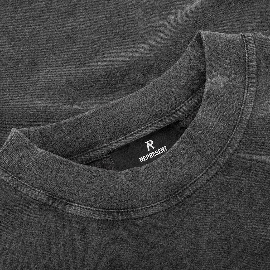 Script Logo T-Shirt - Vintage Grey