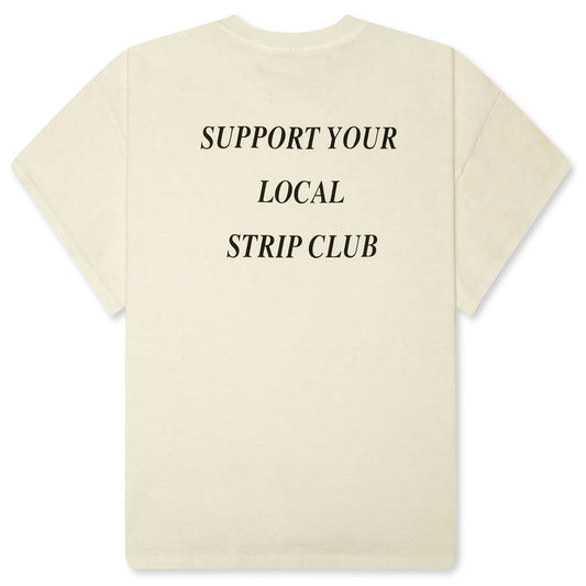 SEKRIT Club T-Shirt - Dirty White