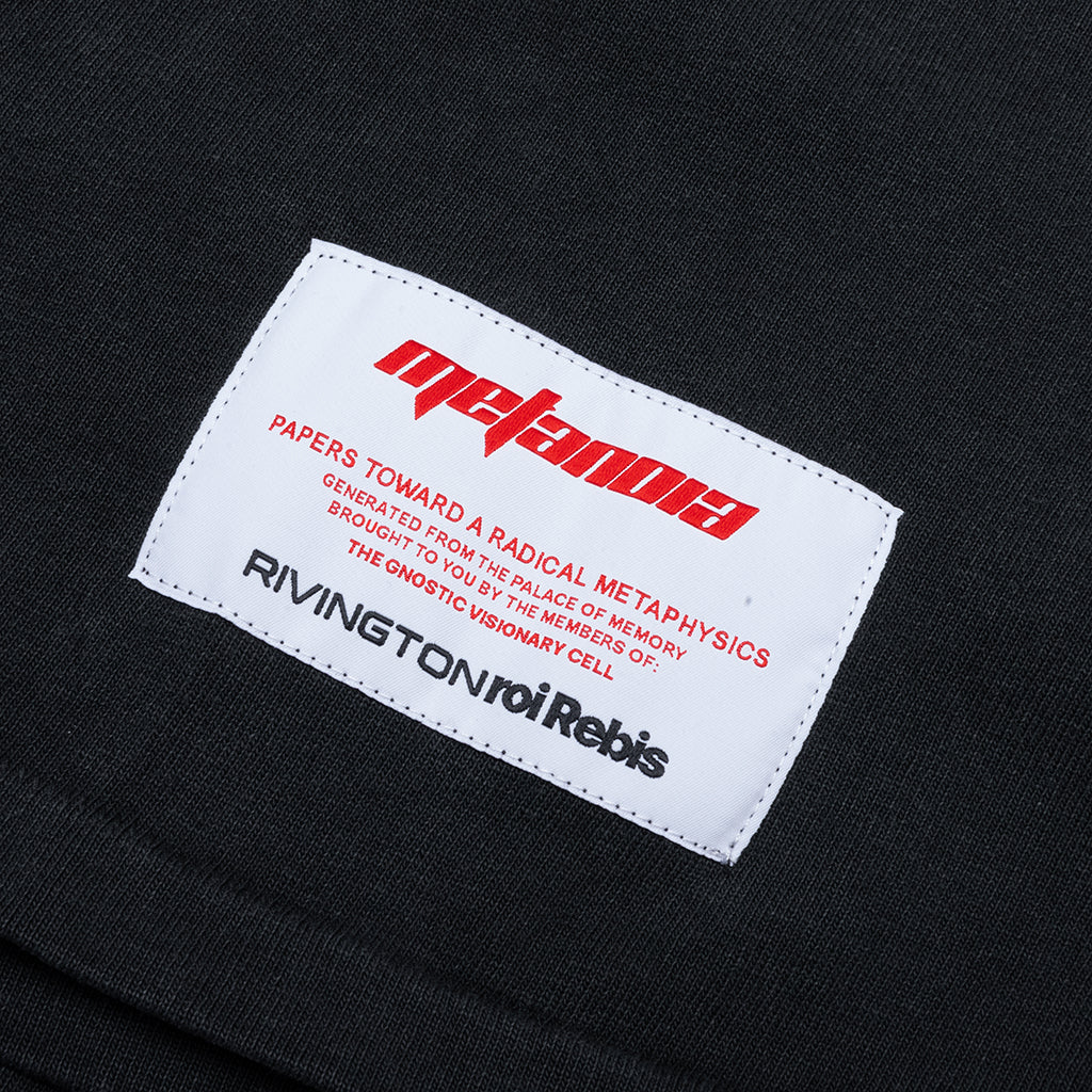 Sentence Garden L/S Tee - Jet Black
