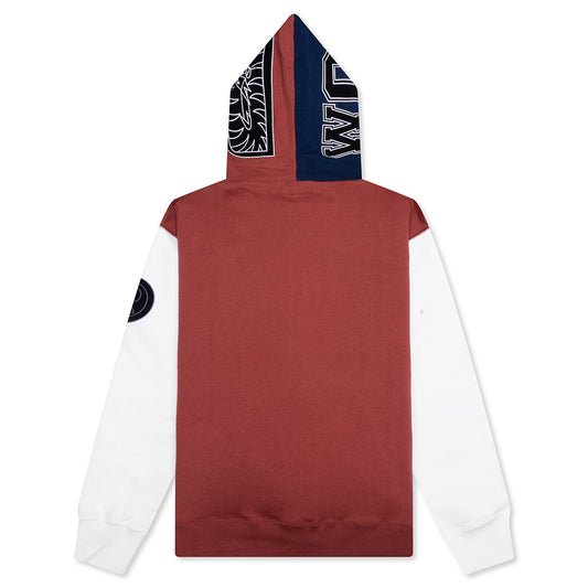 Shark Full Zip Hoodie France - Burgundy