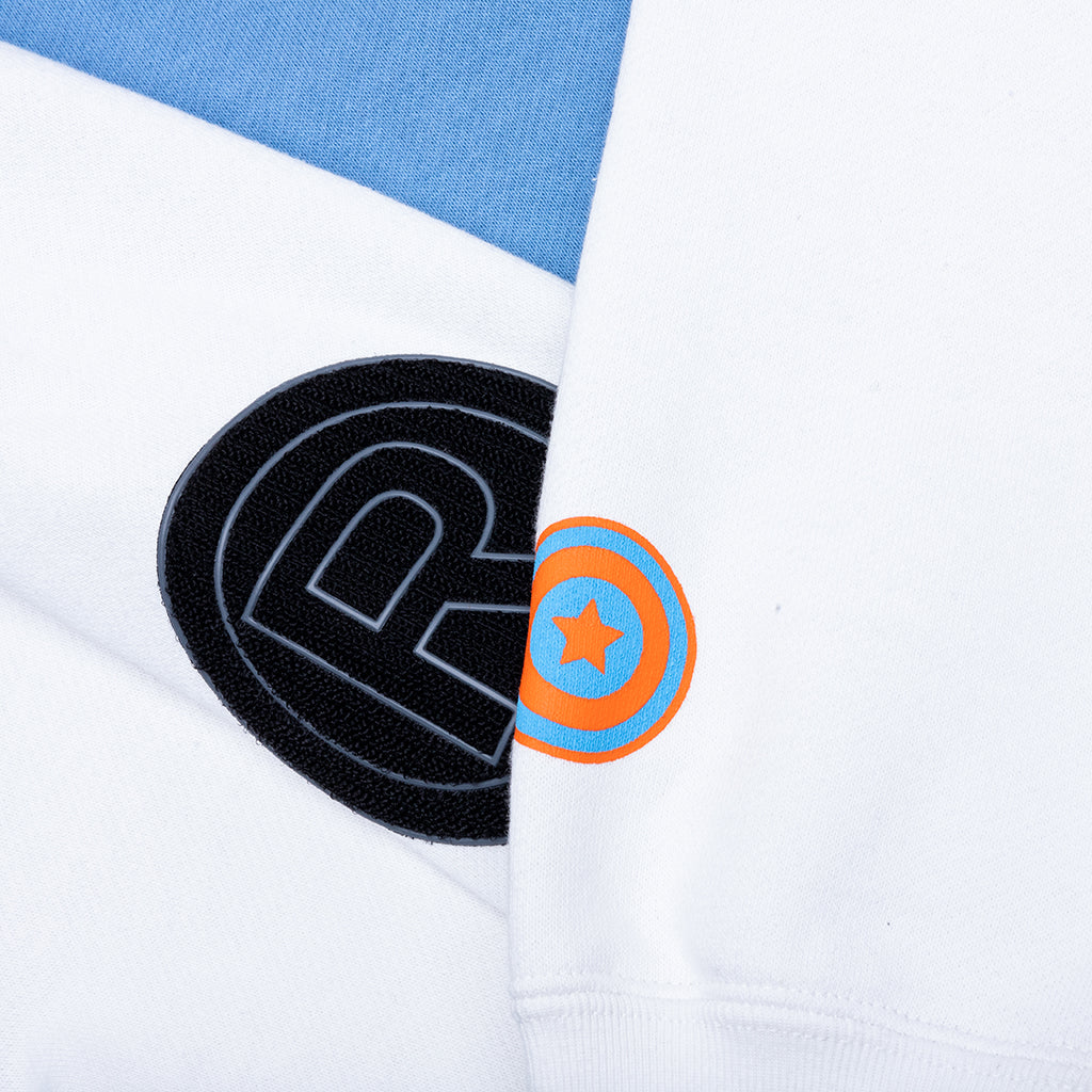 Shark Full Zip Hoodie Indonesia - Blue