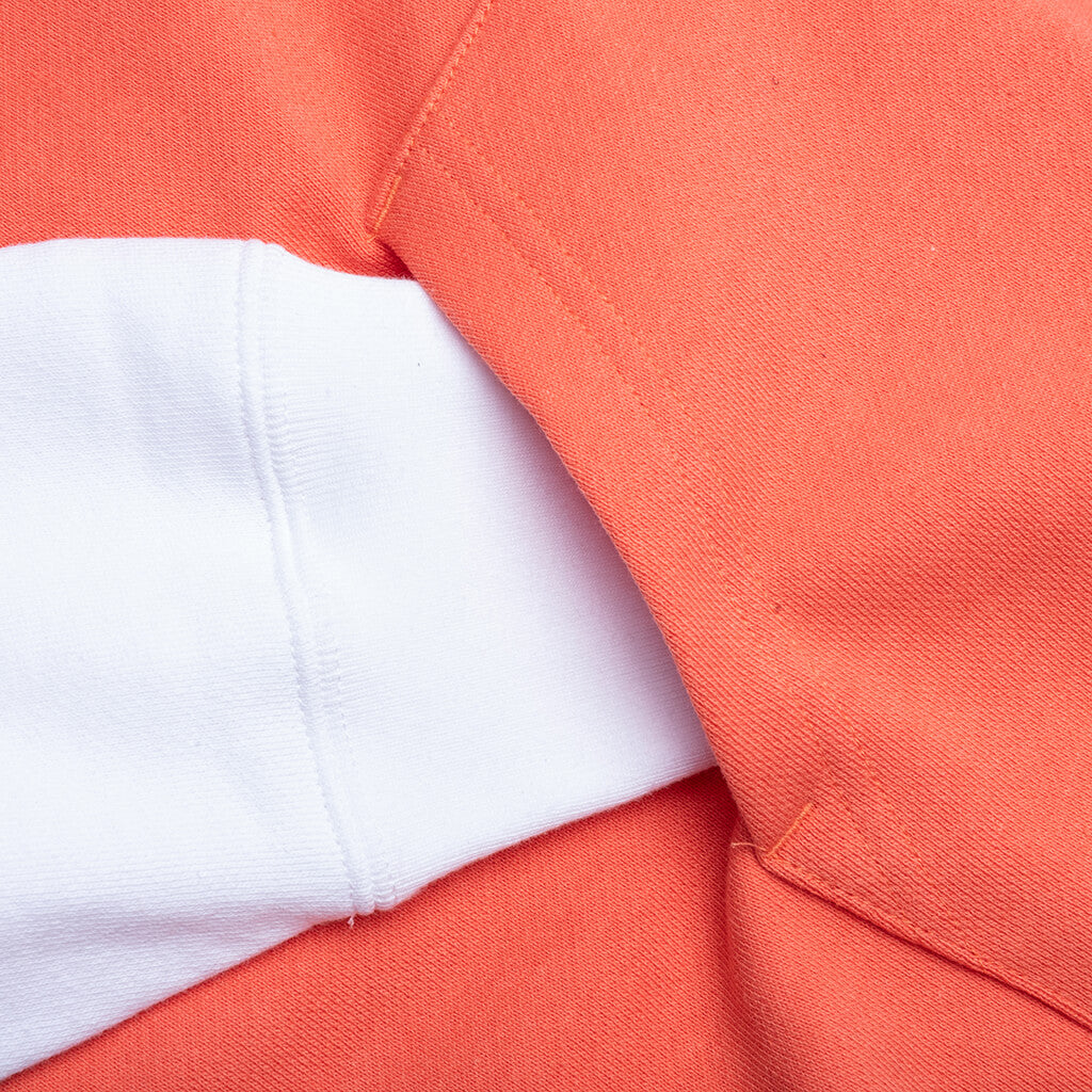 Shark Full Zip Hoodie Korea - Orange