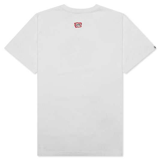 Shine S/S Tee - White