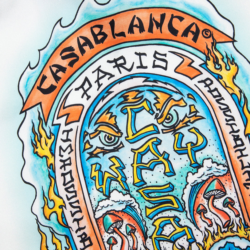 Short Sleeve Cuban Collar Shirt - Casa Skate Way